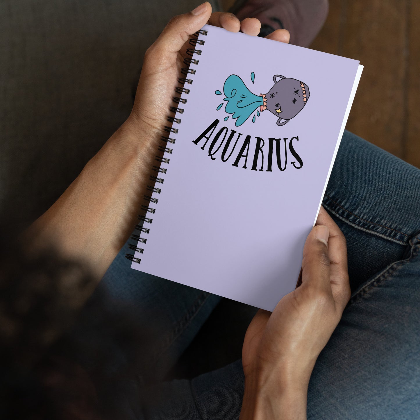 AQUARIUS spiral notebook