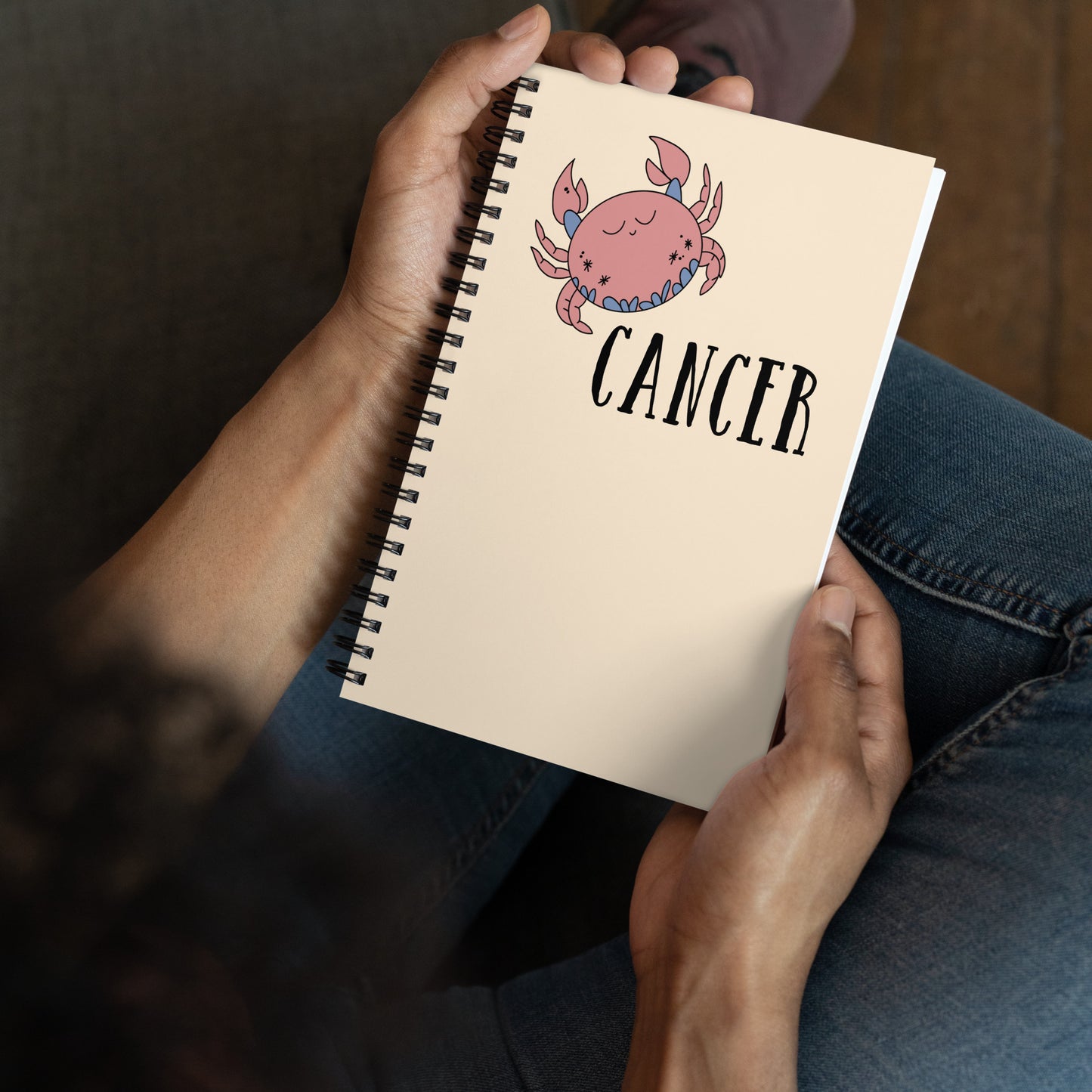 CANCER spiral notebook