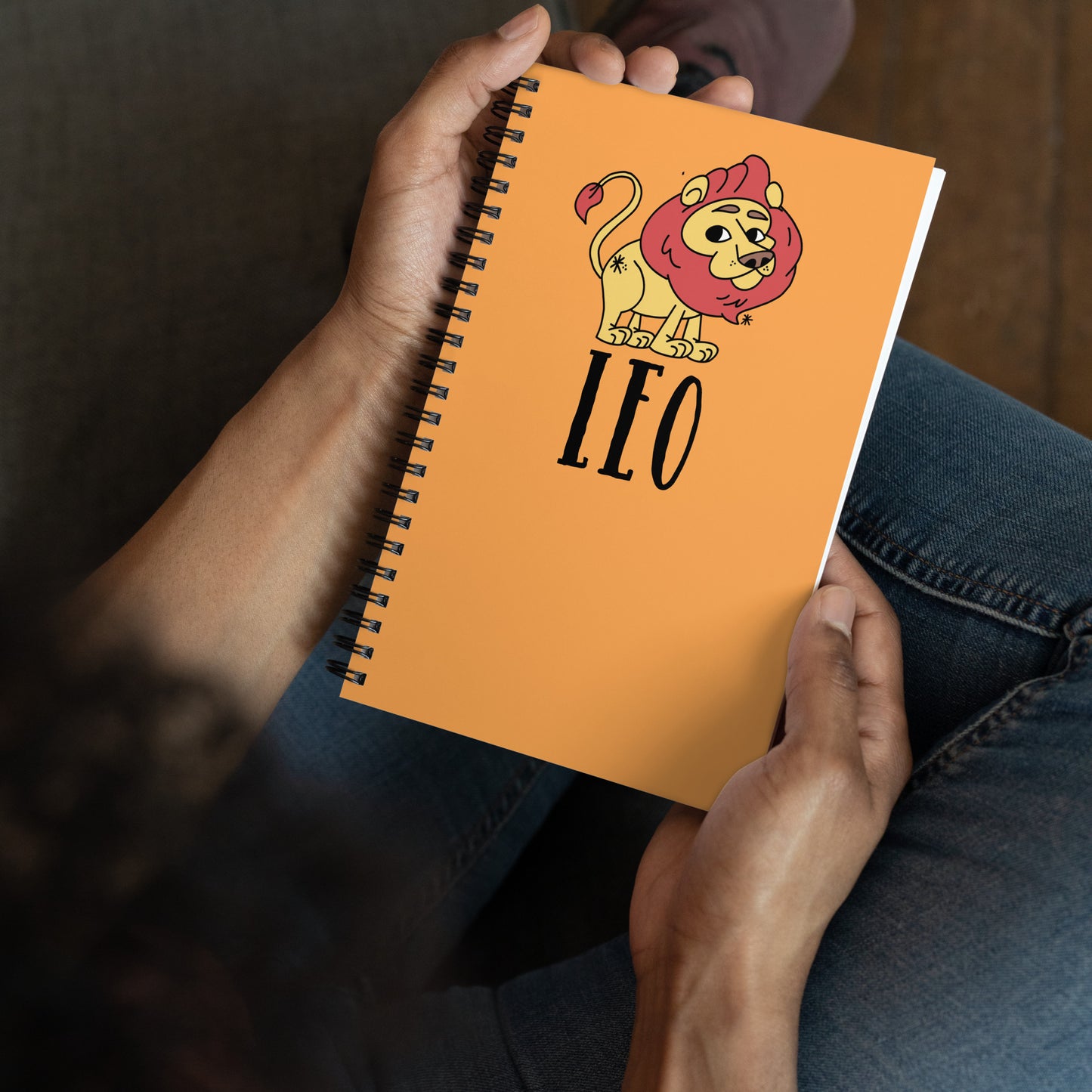 LEO spiral notebook