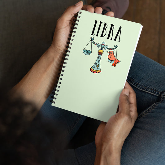 LIBRA spiral notebook