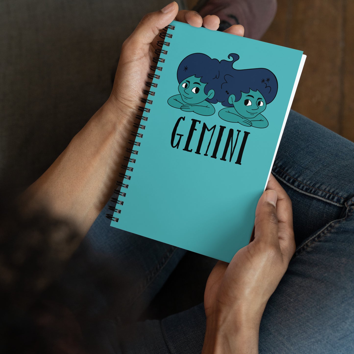 GEMINI spiral notebook